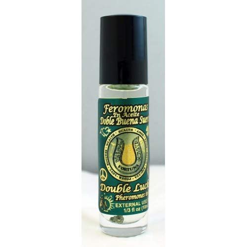 3 PIECES DOUBLE FAST LUCK/DOBLE BUENA SUERTE PHEROMONE OIL ROLL-ON BOTTLE 1/3 OZ 10ML