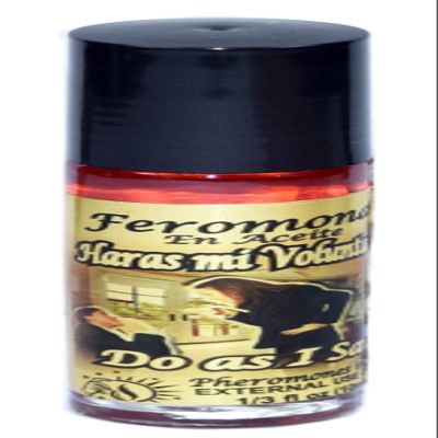 3 PIECES DO AS I SAY/HARAS VOLUNTAD PHEROMONE OIL ROLL-ON BOTTLE 1/3 OZ 10ML