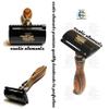 Classic Stainless Steel and Rainbow Top of the Line Straight Edge Safety Razor with Adjustable Blade Holder + Free Blades view 2