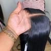 HD Transparent Lace Wigs Preplucked 360 Lace Frontal Wig Invisible Lace Front Wigs Straight 360 Glueless Lace Front Human Hair Wigs for Women 150% Density Brazilian Remy Hair 24 Inch view 1