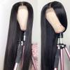 HD Transparent Lace Wigs Preplucked 360 Lace Frontal Wig Invisible Lace Front Wigs Straight 360 Glueless Lace Front Human Hair Wigs for Women 150% Density Brazilian Remy Hair 24 Inch view 2