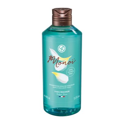 Yves Rocher Mono Gentle Hair and Body Wash | 2 in 1 Hair & Body Cleanser | 13.5 fl oz
