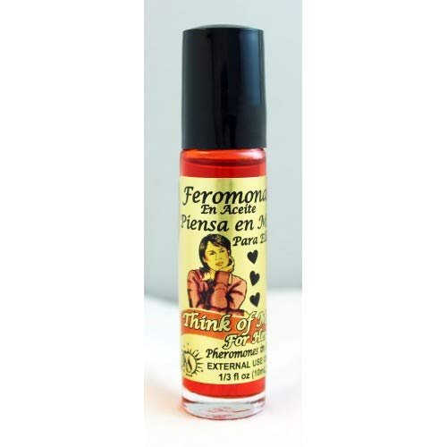 1 PIECE THINK OF ME/PIENSA EN MI PHEROMONE OIL ROLL-ON BOTTLE 1/3 OZ 10ML