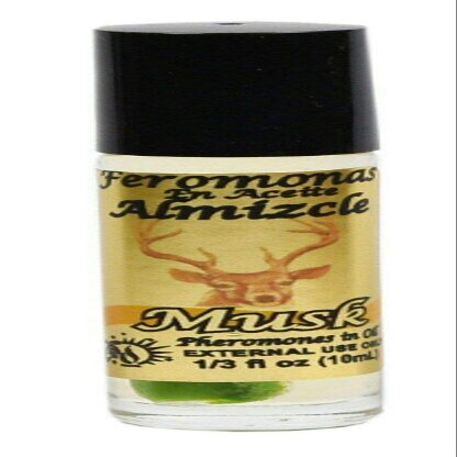 1 PIECE MUSK/ALMIZCLE PHEROMONE OIL ROLL-ON BOTTLE 1/3 OZ 10ML