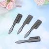 Uonlytech Metal Eyebrow Comb Set 4pcs Eyebrow Brush Thin Brow Brush for Travel Daily Use view 3