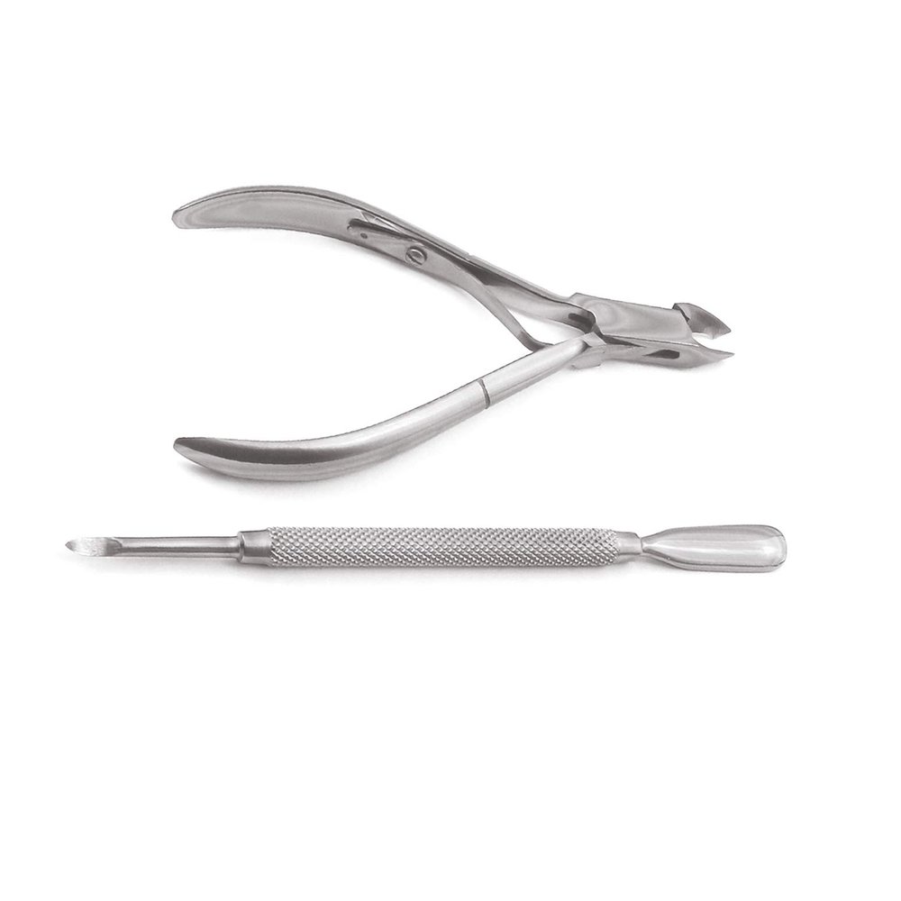 AAProTools Cuticle Nipper Nail Art Pusher Push Spoon Remover Manicure Pedicure Cutter Cut Remove Pterygium Remover Tool Body Care/Beauty Care/Bodycare/Beauty Care