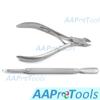 AAProTools Cuticle Nipper Nail Art Pusher Push Spoon Remover Manicure Pedicure Cutter Cut Remove Pterygium Remover Tool Body Care/Beauty Care/Bodycare/Beauty Care view 2