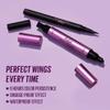 Kaja Winged Eyeliner Set - Wink Stamp Original | with Avocado Extract, Double-ended Wing, Smudge-Proof, Waterproof, Eye Irritation Tested, Long Lasting Pencil, Colorstay, Matte Finish, Cat Eye Look view 2