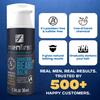 MENFIRST Darkening Beard Balm for Men with Sensitive Skin  Gray & White Hair Reducing Leave-In Conditioner with Keratin, Collagen & Vit. E  Dark Shades  1 Fl Oz (Pack of 1) view 2