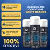 MENFIRST Darkening Beard Balm for Men with Sensitive Skin  Gray & White Hair Reducing Leave-In Conditioner with Keratin, Collagen & Vit. E  Dark Shades  1 Fl Oz (Pack of 1) view 3