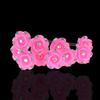 ADIASEN 20pcs U Style Crystal Rhinestone Rose Camellia Flower For Women Girl Wedding Party (rose) view 1