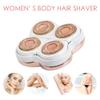 tuokiy Legs Hair Remover Replacement Head Compatible with Finishing Touch Flawless Electric Legs Shaver for Women,Rose Gold 2-pc Pack view 2