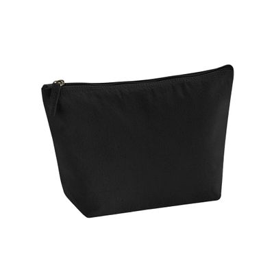 Westford Mill EarthAware Organic Accessory Bag (W840) - Multi Purpose Accessory Bag - Black (L)