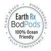 Earth Rx - BodPods, Moisturizing Body Wash Plant-Based, Biodegradable, Compostable Packaging (Pack of 36 - Ocean Fresh Blend) (1 Pack) view 4