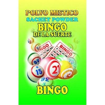 6 PIECES BRYBRADAN BINGO SACHET POWDER -BINGO DE LA SUERTE POLVO EN BOLSA 1/2 OZ 14 GR