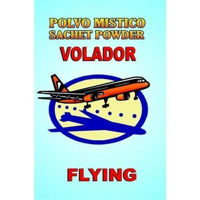 6 PIECES BRYBRADAN FLYING SACHET POWDER - VOLADOR POLVO EN BOLSA 1/2 OZ 14 GR
