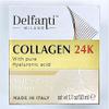 Delfanti-Milano  COLLAGEN 24K  Anti-Aging Night Cream  Face and Neck Moisturizer with pure Hyaluronic Acid  Made in Italy view 3