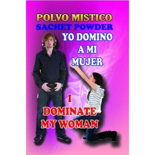 6 PIECES BRYBRADAN I DOMINATE MY WOMAN POWDER -YO DOMINO A MI MUJER POLVO EN BOLSA 1/2 OZ 14 GR