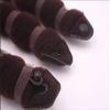 3PCS Magic Hair Styling Hot Twist Ring Former Shaper Fashion Doughnut Chignon Clip for Women, Girls (1 Large+2 Small) (Brown) view 4