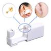 6 Pcs Ear Piercing Gun,Safety Portable Household Ear Piercing Kit,Disposable Ear Nail Gun Unit Tool-Gold Peas view 2