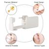 6 Pcs Ear Piercing Gun,Safety Portable Household Ear Piercing Kit,Disposable Ear Nail Gun Unit Tool-Gold Peas view 3
