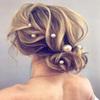 Aimimier Bridal Faux Pearl Hair Pins 10 Pcs Large Ivory Faux Pearl Bobby Pins Wedding Hair Piece Prom Party Festival Hair Accessories for Women and Girls (Ivory) view 1