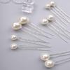 Aimimier Bridal Faux Pearl Hair Pins 10 Pcs Large Ivory Faux Pearl Bobby Pins Wedding Hair Piece Prom Party Festival Hair Accessories for Women and Girls (Ivory) view 3