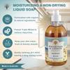 Wavertree & London Natural Liquid Soap Bottle with Dispenser Pump, Beach Scented Liquid Hand Soap for Bathroom, Kitchen - Australia Made Moisturizing Plant Oil Body & Hand Wash Soap view 3