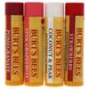 Burts Bees Holiday Gift, 4 Lip Balm Stocking Stuffer Products, Beeswax Fruit Set - Pomegranate, Sweet Mandarin, Coconut and Pear & Watermelon (Old Version) view 2