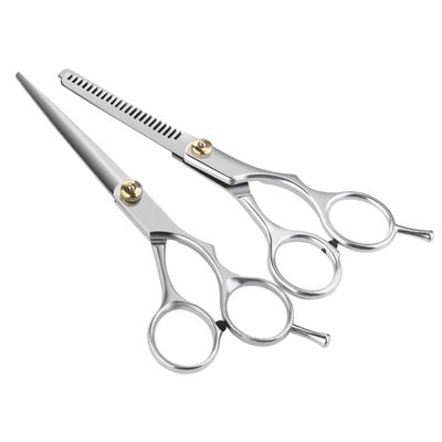 2pcs Professional Barber Hair Cutting Salon Salon Hair Thinning Shears Hairdressing for Home Use