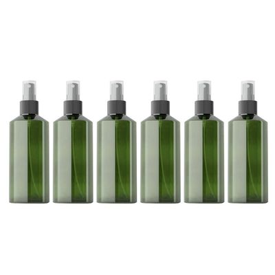 Uonlytech 6pcs Portable Mist Bottle Refillable Dispenser for Hair Cleaning Compact Travel Container Random Colors