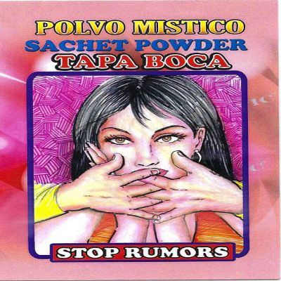 1 PIECE BRYBRADAN STOP RUMORS TAPA BOCA SACHET POLVO EN BOLSA 1/2OZ
