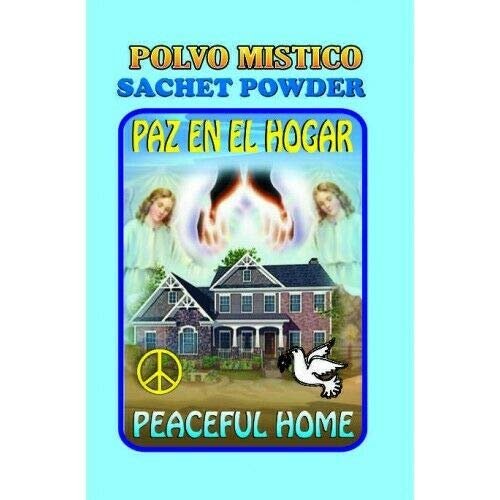 3 PIECES BRYBRADAN PEACEFUL HOME- PAZ EN EL HOGAR POLVO EN BOLSA 1/2 OZ 14 GR