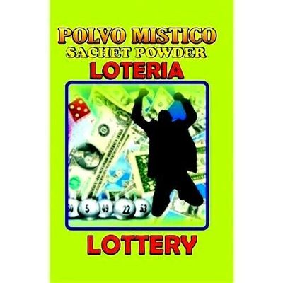 3 PIECES BRYBRADAN LOTTERY -LOTERIA POLVO EN BOLSA 1/2 OZ 14 GR
