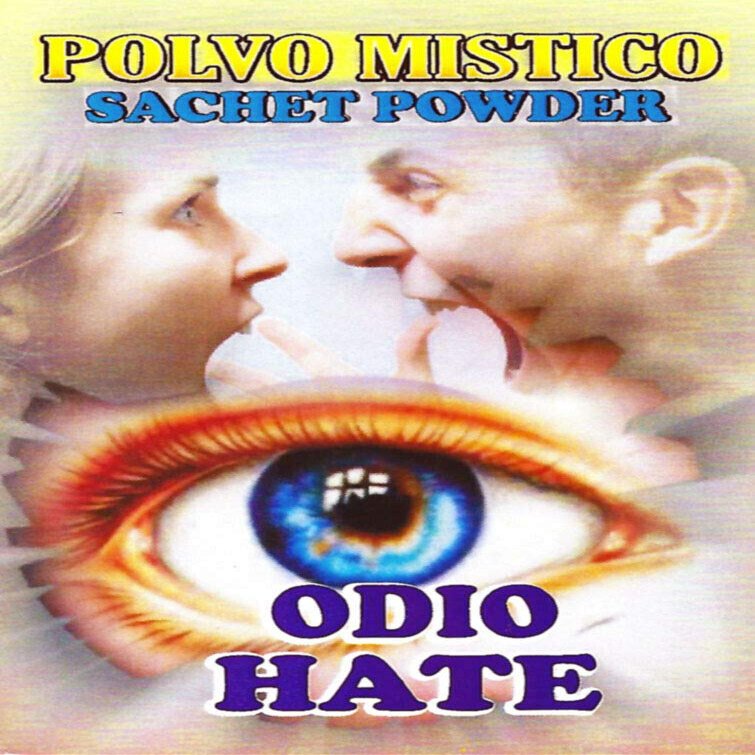 1 PIECE BRYBRADAN HATE-ODIO POLVO EN BOLSA 1/2 OZ 14 GR