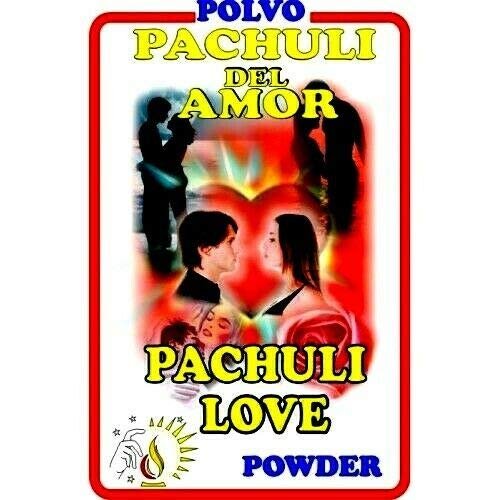 3 PIECES BRYBRADAN PACHULI LOVE-PACHULI DEL AMOR POLVO EN BOLSA 1/2 OZ 14 GR