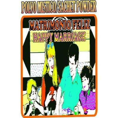 12 PIECES BRYBRADAN HAPPY MARRIAGE -MATRIMONIO FELIZ POLVO EN BOLSA 1/2 OZ 14 GR