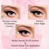 Angled Eyeliner Brush Slanted - Small Thin Winged Liner For Clean Lines To Apply Smooth Liquid Gel Liner For A Fine Wing | Application Of Flat Angle Edges Allows Precision Control Sexy Cat Eyes view 4
