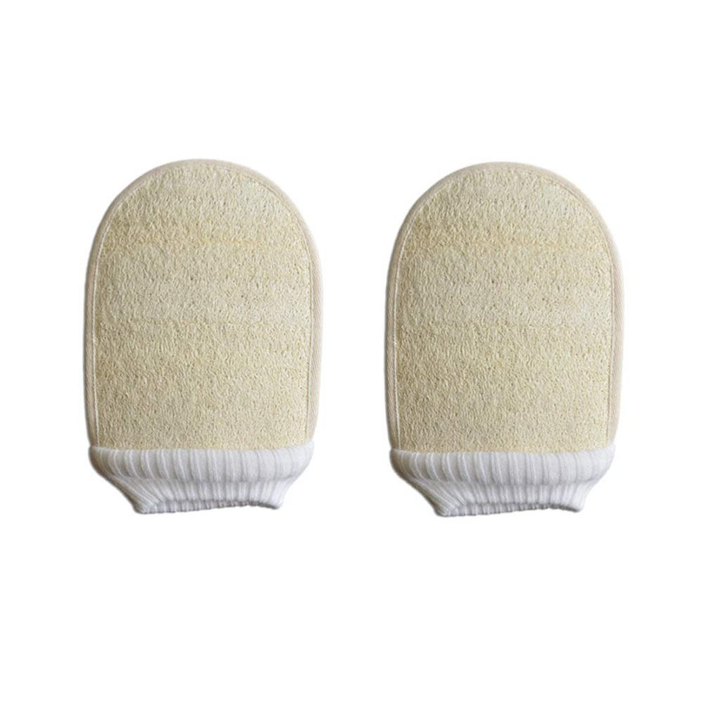 2pcs Body Scrub Mitt Bath Loofahs Shower Bath Loofah Scrub Body Scrub Glove Shower Exfoliating Bath Gloves Bath Scrubber Massage Gloves Frosted Bath