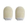 2pcs Body Scrub Mitt Bath Loofahs Shower Bath Loofah Scrub Body Scrub Glove Shower Exfoliating Bath Gloves Bath Scrubber Massage Gloves Frosted Bath view 1