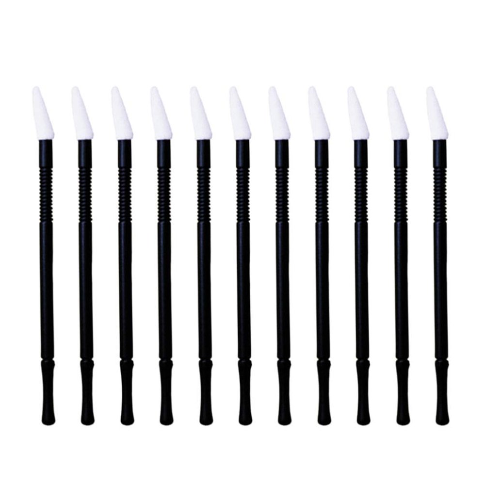 100pcs Disposable Lip Lipstick Gloss Wands Applicator Makeup Tool Cosmetic Brush Stick Cosmetic Tools