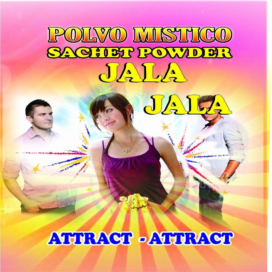 3 PIECES BRYBRADAN ATTRACT-ATTRACT POWDER-JALA-JALA POLVO EN BOLSA 1/2 OZ 14 GR