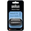 Braun Series 5 Electric Shaver Replacement Head, Easily Attach Compatible Head for New Generation Series 5/6 Shavers, 53B, Black view 1