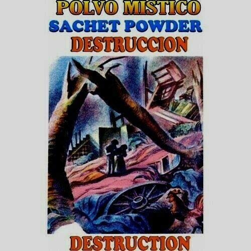 1 PIECE BRYBRADAN DESTRUCTION POWDER-DESTRUCCIN POLVO EN BOLSA 1/2 OZ 14 GR