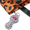allydrew 10 Pack Chapstick Holder Keychain, Keyring for Lip Balm Lip Gloss Lipstick with 10 Pieces Metal Keyring Clasps, Fun collection view 3