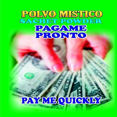 1 PIECE BRYBRADAN PAY ME QUICKLY SACHET-PAGAME PRONTO POLVO EN BOLSA 1/2 OZ 14 GR
