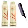 All-Nutrient SMOOTH Shampoo & Conditioner DUO SET, CONTROLS Curl & Hair Frizz (w/Sleek Comb) UV+ Color Protection, 100% Vegan (12 oz + 12 oz DUO KIT) view 1