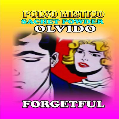 6 PIECES BRYBRADAN FORGETFUL SACHET-DEL OLVIDO POLVO EN BOLSA 1/2 OZ 14 GR