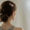 3PCS Rhinestone Bling Flower Small Mini Barrette Decorative Hair Clips Accessories for Thin Hair Women view 2