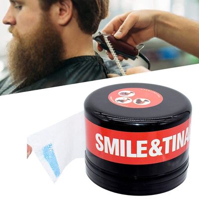 Disposable Neck Strip Dispenser with Suction Cup Base, Salon Neck Covering Paper Holder, Black Plastic Roll Case for Neck Protection, 2-Pack Reusable Neck Collar Dispenser for Salon and Shop Use
